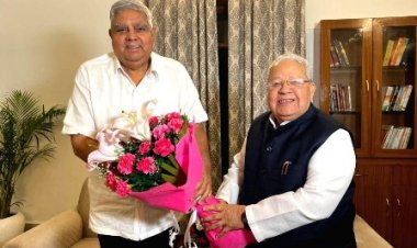 उपराष्ट्रपति ने राज्यपाल को फोन कर जन्म दिन की बधाई और शुभकामनाएं दी