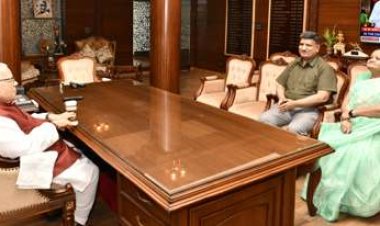 राज्यपाल ने मानवाधिकार आयोग के नवनियुक्त सदस्य अशोक गुप्ता बधाई और शुभकामनाएं दी