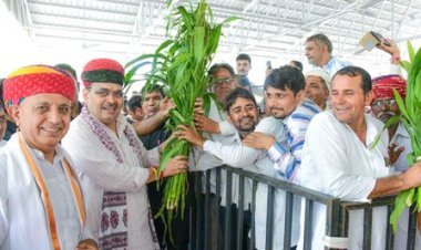 अन्नदाता के जीवन स्तर को बेहतर बनाने के लिए राज्य सरकार प्रतिबद्ध: मुख्यमंत्री भजनलाल शर्मा