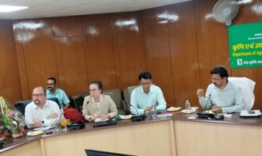 मथानिया मिर्च के जी.आई. टैग की संभावना के अध्ययन और जी.आई. टैग हेतु फ्रांस के प्रतिनिधि मण्डल का प्रदेश में दौरा