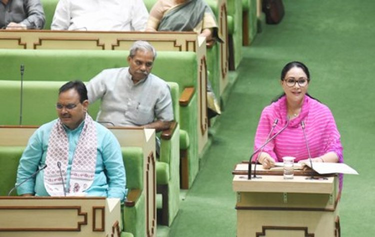 उप मुख्यमंत्री दिया कुमारी द्वारा बुधवार को राजस्थान विधानसभा में वित्त वर्ष 2024-25 के परिवर्तित बजट के संबंध में प्रस्तुत वक्तव्य