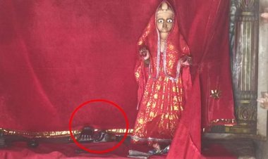 अमरगढ़ किले से 600 साल पुरानी बेशकीमती नीलम निर्मित मूर्ति चोरी