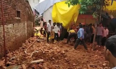 सागर के शाहपुर में दीवार गिरने से 9 बच्चों की मौत, कई घायल