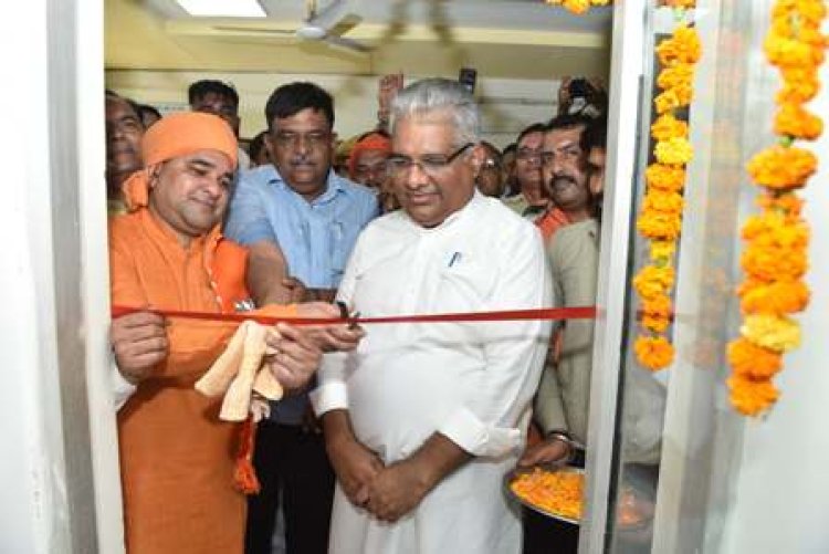 केंद्रीय वन एवं पर्यावरण मंत्री ने भिवाड़ी में सांसद सुविधा केंद्र का किया उद्घाटन