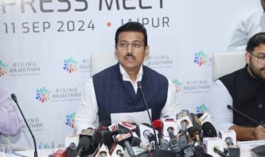 राजस्थान सरकार औद्योगिक परिदृश्य को निवेशक अनुकूल बनाने के लिए बड़े पैमाने पर नीतिगत बदलाव कर रही है: राज्यवर्धन राठौड़ 