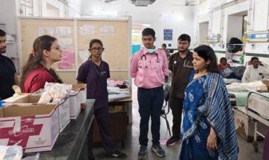 प्रमुख शासन सचिव ने किया एसएमएस अस्पताल का आ​कस्मिक निरीक्षण