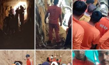 दौसा में 35 फीट गड्ढे में फंसी 2 साल की मासूम नीरू को किया रेस्क्यू 