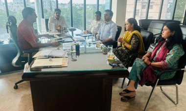 प्रमुख शासन सचिव स्वायत्त शासन ने ली उच्च स्तरीय बैठक, बारिश के बाद अब शहर को चमकाने पर सरकार का फोकस