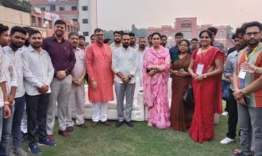 उपमुख्यमंत्री दिया कुमारी ने दिल्ली विश्वविद्यालय के मरुकांतार स्पंदन समारोह में की शिरकत