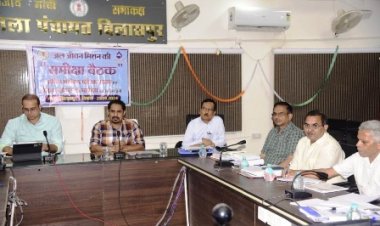 पीएचई सचिव मोहम्मद कैसर अब्दुलहक ने जल जीवन मिशन के कार्यों की समीक्षा की