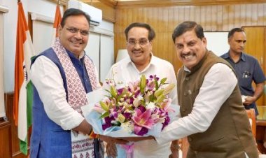 मुख्यमंत्री भजनलाल की नई दिल्ली में केंद्रीय जल शक्ति मंत्री से मुलाकात
