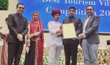 राजस्थान के ब्यावर जिले का देवमाली गांव सर्वश्रेष्ठ पर्यटन गांव पुरस्कार से सम्मानित