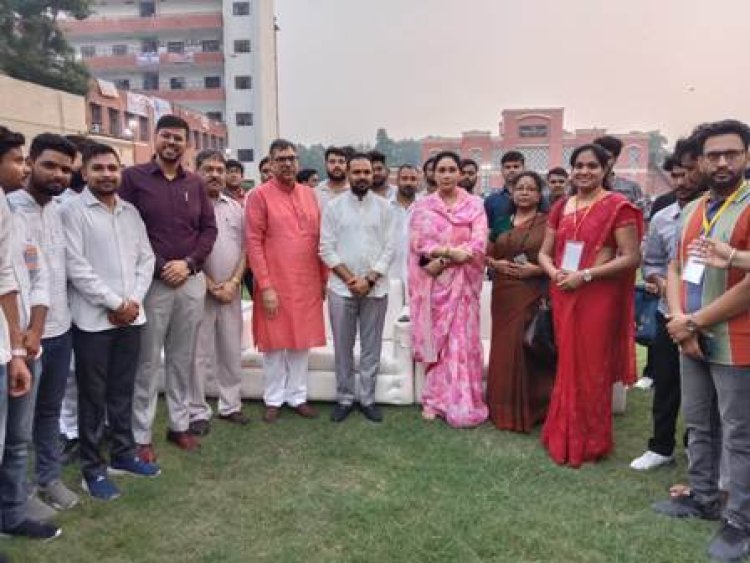 उपमुख्यमंत्री दिया कुमारी ने दिल्ली विश्वविद्यालय के मरुकांतार स्पंदन समारोह में की शिरकत