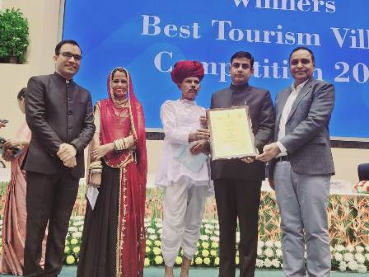 राजस्थान के ब्यावर जिले का देवमाली गांव सर्वश्रेष्ठ पर्यटन गांव पुरस्कार से सम्मानित