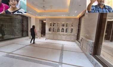 पीडब्ल्यूडी ने सील किया दिल्ली का मुख्यमंत्री आवास, सीएम आतिशी का सामान निकाला बाहर