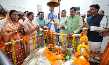 मुख्यमंत्री डॉ. यादव ने भगवान महामृत्युंजय की पूजा-अर्चना की