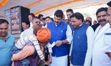 दिव्यांगों के कल्याण के लिए सरकार तत्पर है, इनकी सेवा मेरा सौभाग्य : खाद्य मंत्री राजपूत