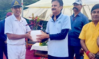 उप मुख्यमंत्री शुक्ल सैनिक स्कूल रीवा के इंटरहाउस चैम्पियनशिप के ध्वजारोहण समारोह में हुए शामिल