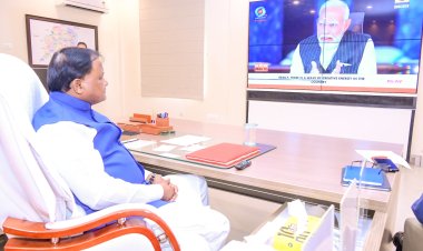 ଲୋକସେବା ଭବନ ଠାରେ ମୁଖ୍ୟମନ୍ତ୍ରୀ ଶ୍ରୀ ମୋହନ ଚରଣ ମାଝୀ