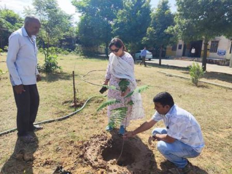 आयुक्त मनरेगा ने योजनान्तर्गत चल रहे विकास कार्यो का किया औचक निरीक्षण