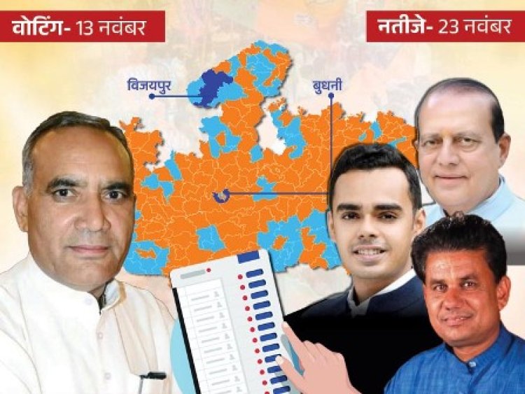 विधानसभा उप निर्वाचन 2024, विजयपुर व बुदनी में उप निर्वाचन 13 नवम्बर को