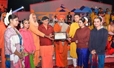 देव उठनी एकादशी पर नर्मदा उद्गम अमरकंटक के रामघाट पर प्रज्ज्वलित किए 11 हजार दीप