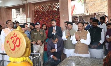 बसामन मामा गौवंश वन्य विहार में अधोसंरचना व विकास के शेष कार्य शीघ्र पूर्ण करें - उप मुख्यमंत्री शुक्ल