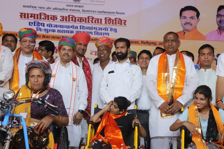 सरकार दिव्यांगों को सक्षम और स्वावलंबी बनाने के लिए प्रतिबद्ध: केंद्रीय राज्य मंत्री बी एल वर्मा