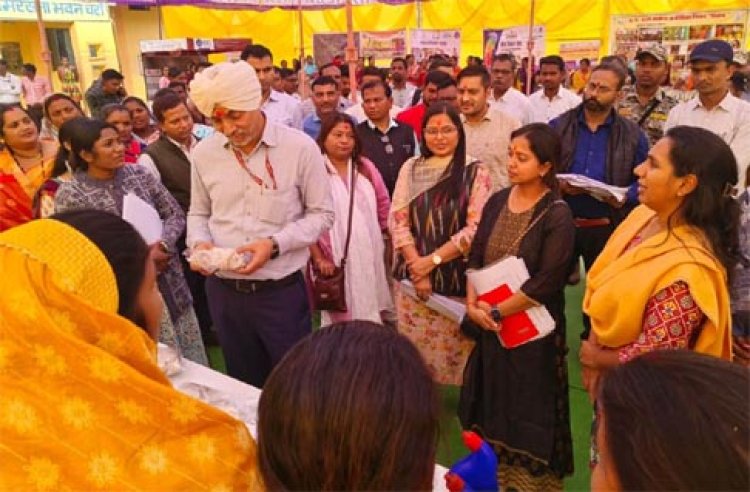 भारत सरकार के एडिशनल सेक्रेटरी चरणजीत सिंह ने छत्तीसगढ़ में बिहान समूह के कार्यों को सराहा