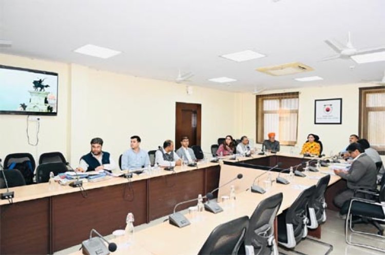 पर्यटन विभाग में हुआ "महाराणा प्रताप ट्यूरिस्ट सर्किट" एवं "ब्रज चौरासी यात्रा' का प्रस्तुतिकरण