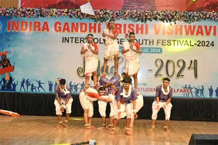 युवा महोत्सव मड़ई 2024, कला संस्कृति की विविध रंगों से सजा रहा मड़ई - 2024 का तीसरा दिन