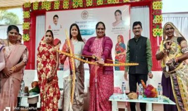 महिला बाल विकास मंत्री भूरिया ने झाबुआ में किया मोटी आई शुभंकर को लांच