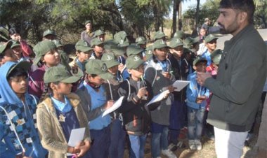 शासकीय महाविद्यालय बोर्ड कॉलोनी भोपाल के 50 छात्र-छात्राओं ने नेचर कैम्प में लिया भाग