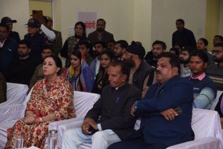 राज्य स्तरीय कार्यक्रम में उप मुख्यमंत्री व जिले की प्रभारी मंत्री ब्यावर से वर्चुअली जुड़े