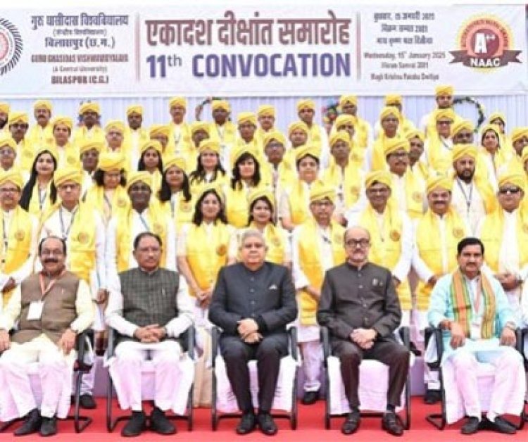 नये भारत में युवाओं के लिए धरती से लेकर आकाश तक कामयाबी के हैं असीमित अवसर: उपराष्ट्रपति जगदीप धनखड़