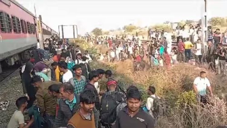 अफवाह से हुआ बडा ट्रेन हादसा, 12 की मौत