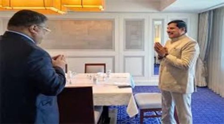 मुख्यमंत्री डॉ. यादव ने टोक्यो में ब्रिजस्टोन मुख्यालय का किया दौरा