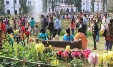 छह दिन में 2,26,609 लोगों ने झारखंड राजभवन उद्यान की सुंदरता