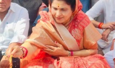 राज्यमंत्री कृष्णा गौर ने भेल क्षेत्र में 3 करोड़ रुपए लागत की सड़कों के डामरीकरण का किया भूमि पूजन