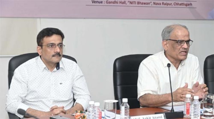 राज्य नीति आयोग, छत्तीसगढ़ द्वारा मानिटरिंग एवं इवैल्यूएशन पर दो दिवसीय कार्यशाला का सफल समापन