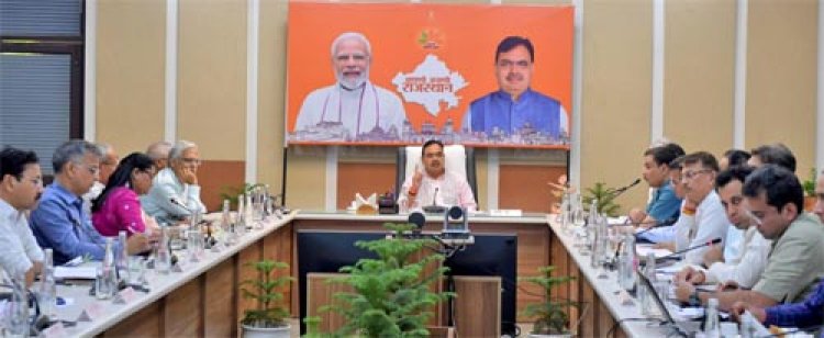 विकसित राजस्थान के लिए प्रतिबद्ध होकर करें कार्य, प्रत्येक वर्ग के कल्याण के लिए राज्य सरकार कृतसंकल्पित : मुख्यमंत्री भजनलाल शर्मा