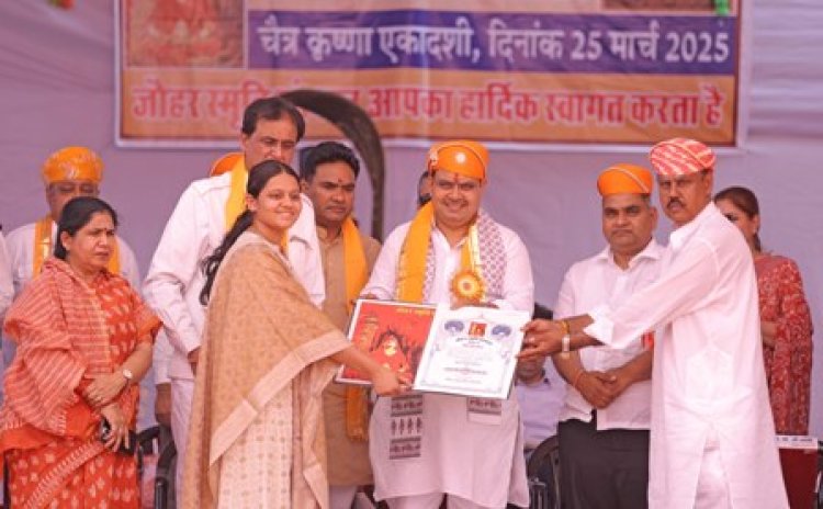 चित्तौड़गढ़ के कण-कण में वीरता की गाथाएं, राणा सांगा का जीवन स्वतंत्रता, साहस और बलिदान का प्रतीक: मुख्यमंत्री भजनलाल शर्मा