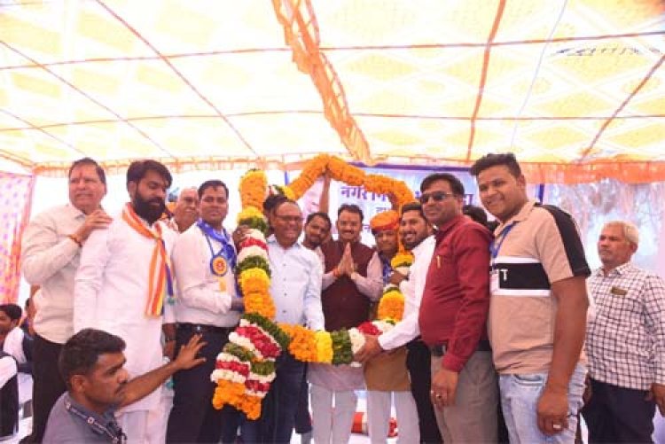उप मुख्यमंत्री डॉ. प्रेमचंद बैरवा रहे भीलवाड़ा जिले के एक दिवसीय दौरे पर