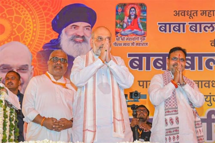 पावटा में 108 कुण्डीय महामृत्युंजय रूद्र महायज्ञ की पूर्णाहुति महायज्ञ सामाजिक समरसता और पर्यावरण संरक्षण का अनूठा प्रयास