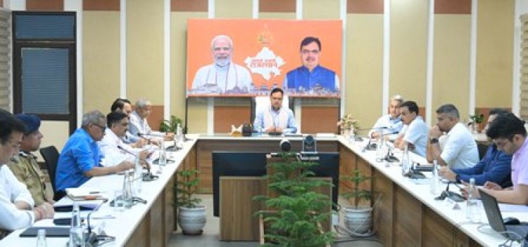 सीमावर्ती क्षेत्रों में सुरक्षा एजेंसियों के साथ रखें तालमेल, विशेष सजगता के साथ कानून व्यवस्था हो सुनिश्चित: मुख्यमंत्री भजनलाल शर्मा