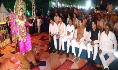मुख्यमंत्री डॉ. यादव लालबाग में चल रहे मालवा उत्सव में हुये शामिल