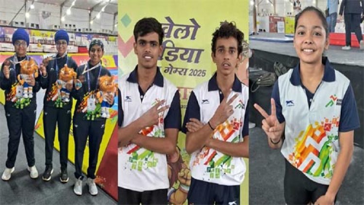 खेलो इंडिया यूथ गेम्स 2025: मध्यप्रदेश 9 स्वर्ण, 4 रजत और 5 कांस्य सहित कुल 18 पदकों के साथ चौथे स्थान पर