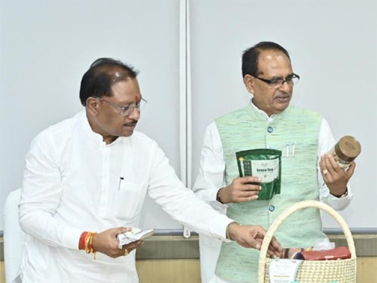 छत्तीसगढ़ की संस्कृति, स्वाद और स्वावलंबन की सोंधी महक से सजी जशप्योर ब्रांड के उत्पादों की केंद्रीय कृषि मंत्री शिवराज सिंह चौहान ने की सराहना