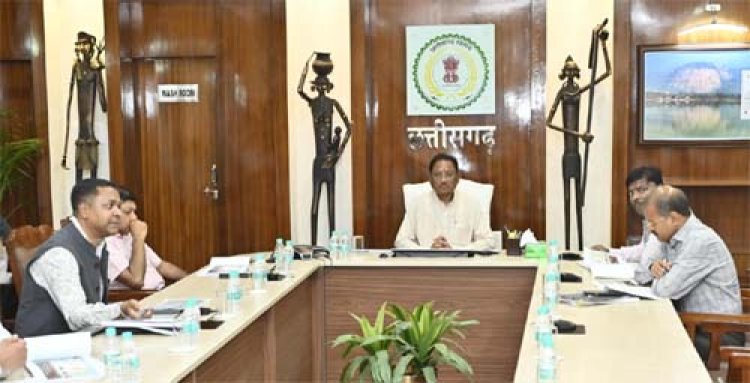 किसानों को मिले सिंचाई परियोजनाओं का लाभ : मुख्यमंत्री विष्णु देव साय