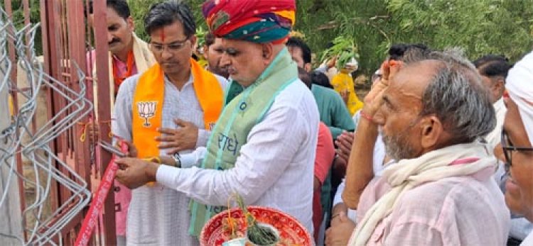 वंदे गंगा जल संरक्षण अभियान: फार्म पॉण्ड भू-जल स्तर बढ़ाने में भी महत्वपूर्ण भूमिका निभाएंगे: यूडीएच मंत्री झाबर सिंह खर्रा